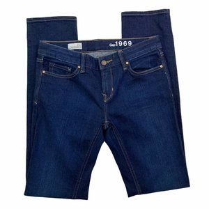 NWOT Gap Real Straight Jeans Women's 27 Long